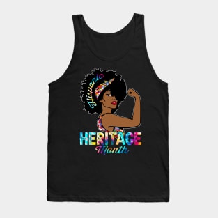 Hispanic Women Girls Inspired Heritage Month Tank Top